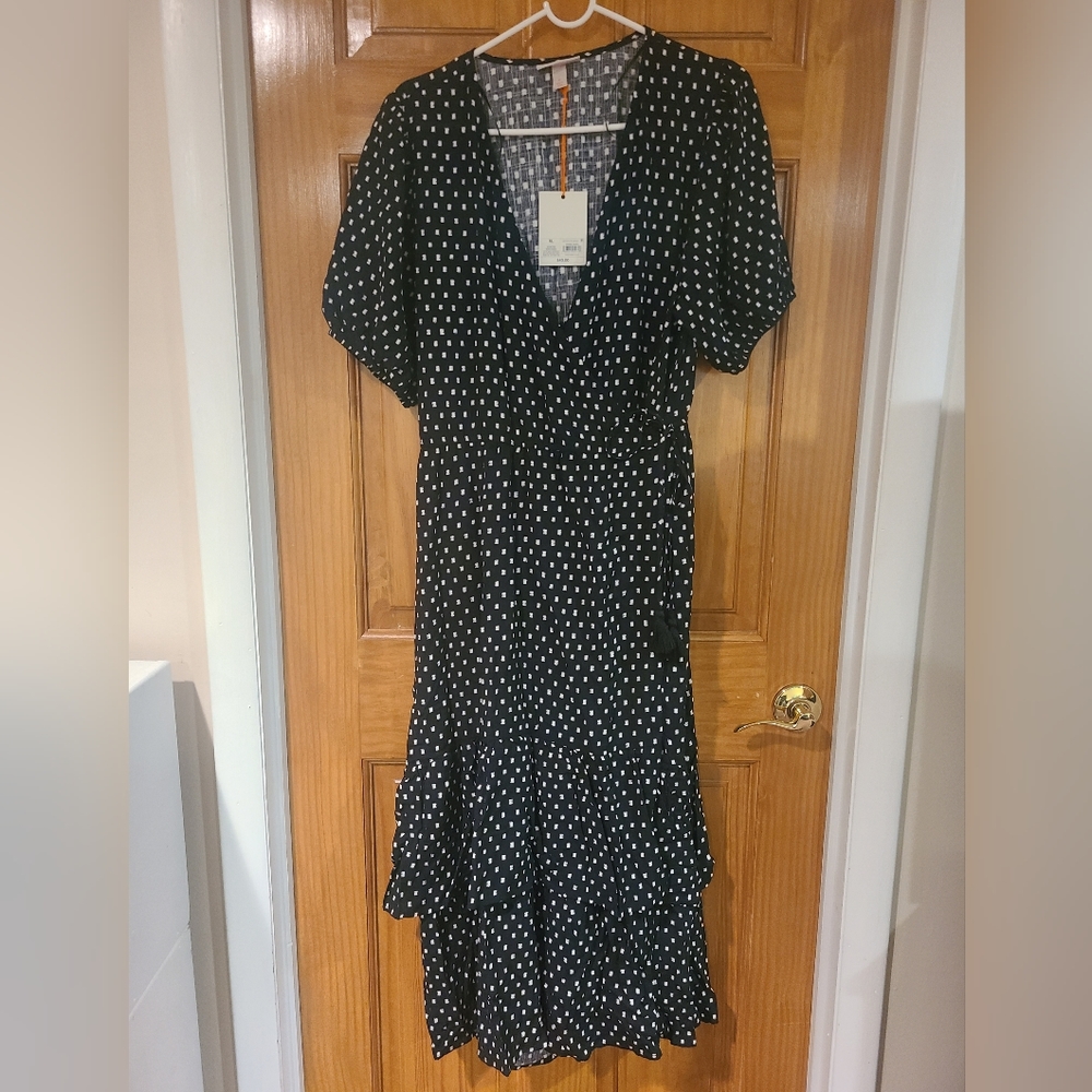 Nwt Knox rose xl wrap dress